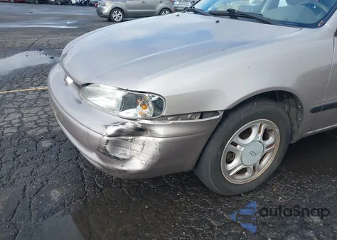 1998 Chevrolet Prizm Lsi z USA, uszkodzony, nr VIN 1Y1SK5280WZ408002